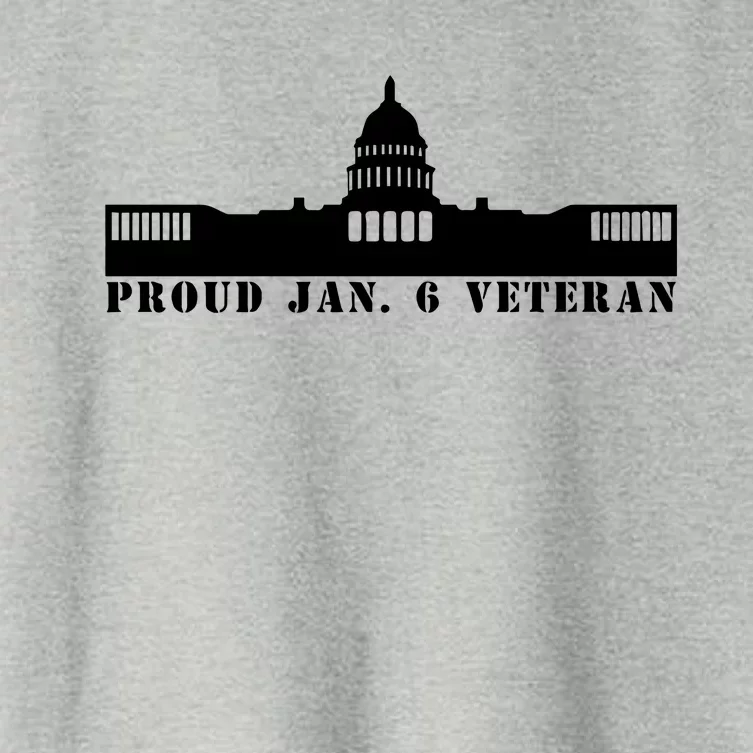 Proud Jan.6 Veteran Women's Crop Top Tee