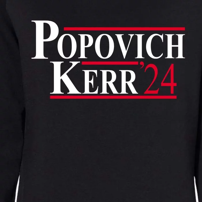 Popovich Kerr 2024 Election Womens California Wash Sweatshirt