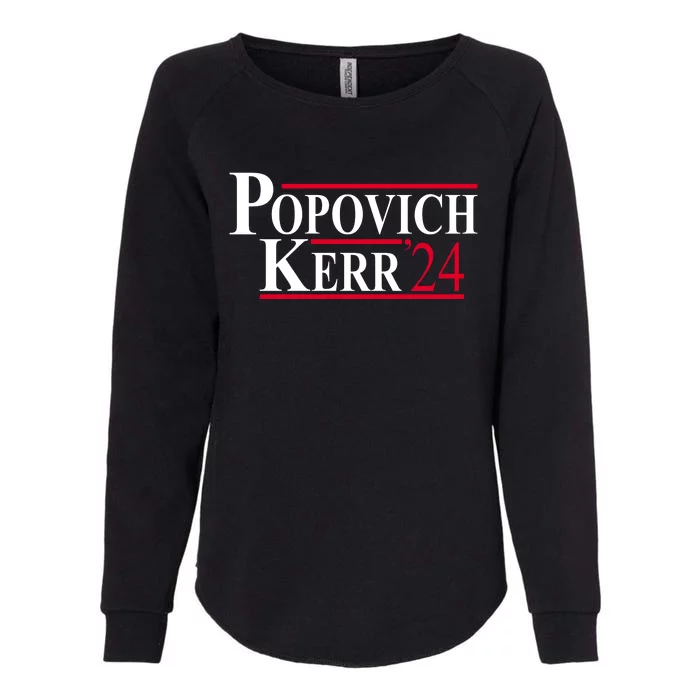 Popovich Kerr 2024 Election Womens California Wash Sweatshirt