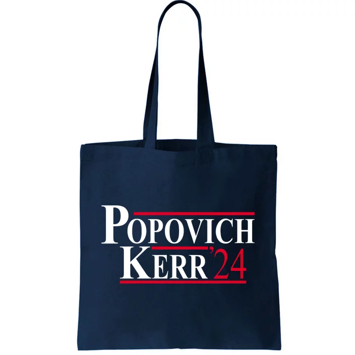 Popovich Kerr 2024 Election Tote Bag