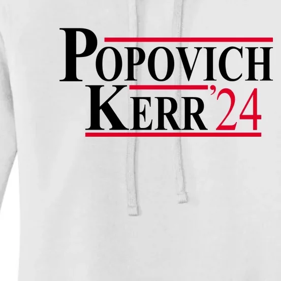 Popovich Kerr 2024 Election Women's Pullover Hoodie