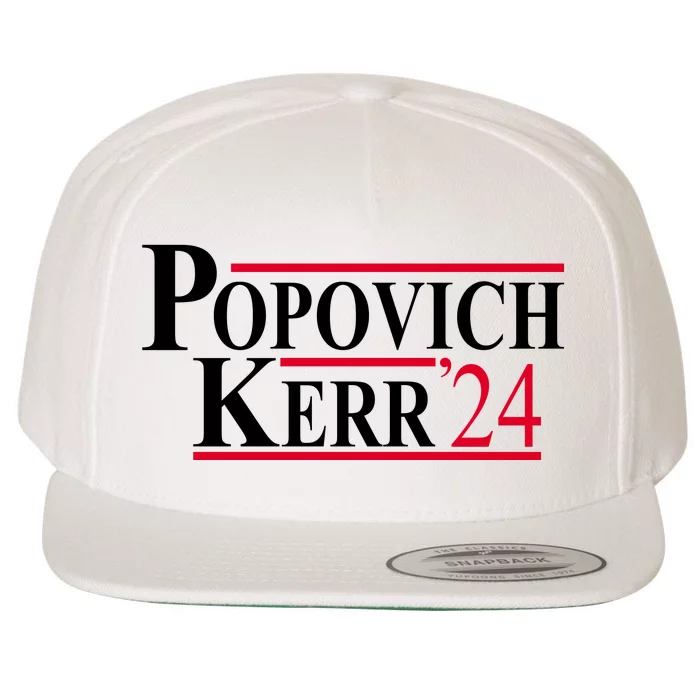 Popovich Kerr 2024 Election Wool Snapback Cap