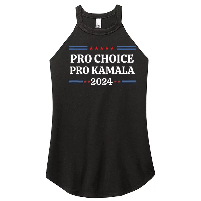 Pro Kamala 2024 Feminist Women Rights Harris Women’s Perfect Tri Rocker Tank