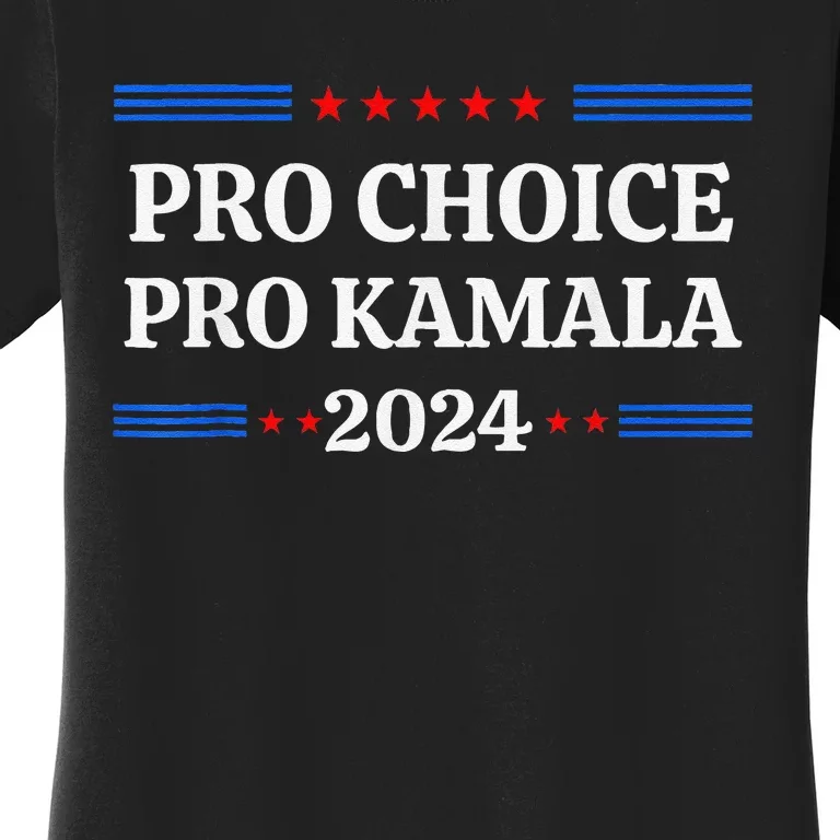 Pro Kamala 2024 Feminist Rights Harris Women's T-Shirt