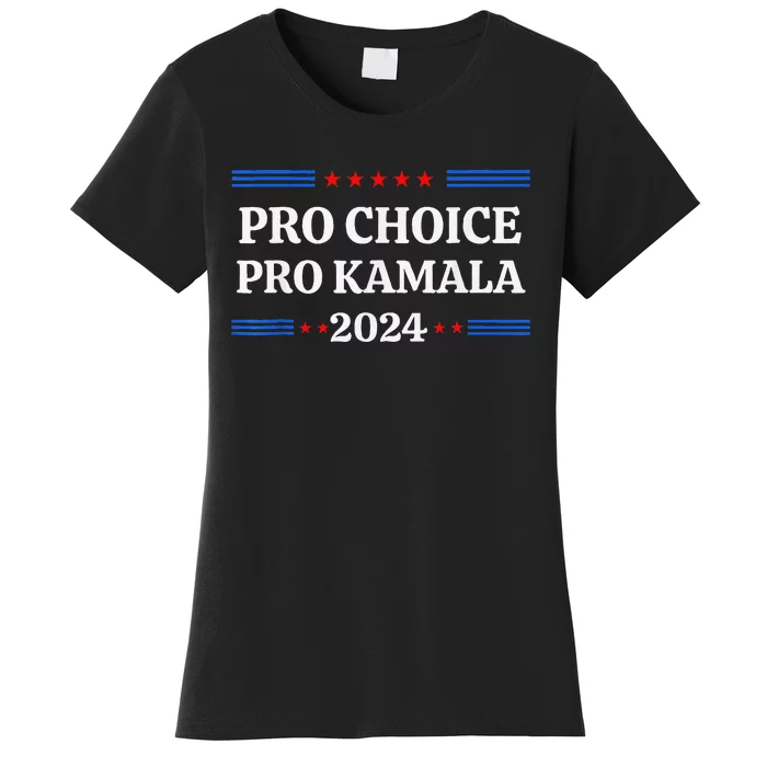 Pro Kamala 2024 Feminist Rights Harris Women's T-Shirt