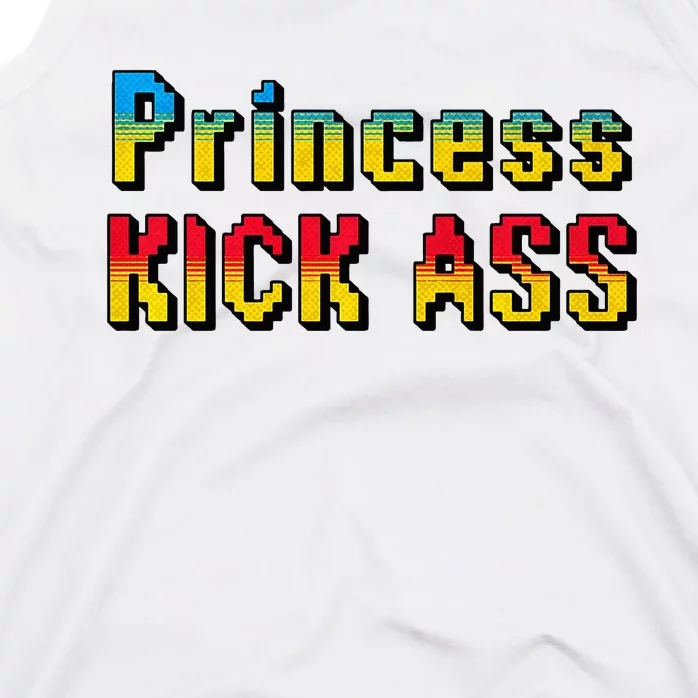 Princess Kick Ass Empowering Apparel For Modern Women Tank Top