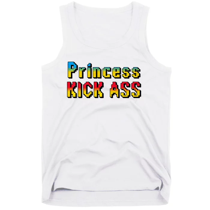 Princess Kick Ass Empowering Apparel For Modern Women Tank Top