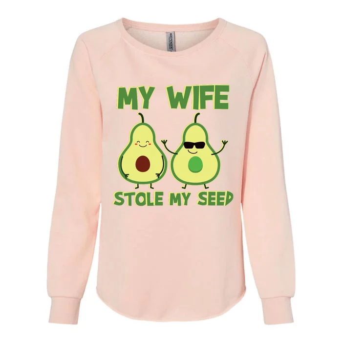 Pregnant Keto Avocado Funny Expecting Dad Ketogenic Gift Womens California Wash Sweatshirt