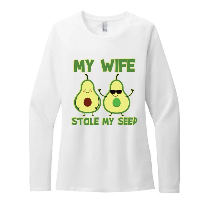 Pregnant Keto Avocado Funny Expecting Dad Ketogenic Gift Womens CVC Long Sleeve Shirt