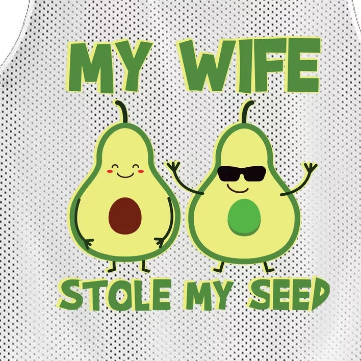 Pregnant Keto Avocado Funny Expecting Dad Ketogenic Gift Mesh Reversible Basketball Jersey Tank