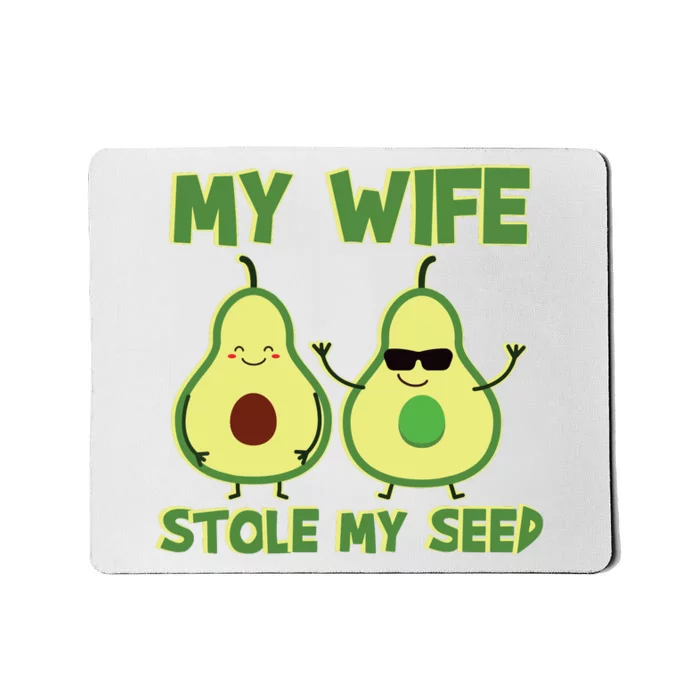 Pregnant Keto Avocado Funny Expecting Dad Ketogenic Gift Mousepad