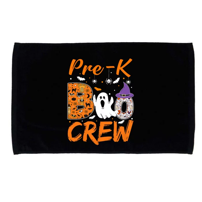 Pre K Boo Crew Teacher Student Halloween Pre Kindergarten Microfiber Hand Towel