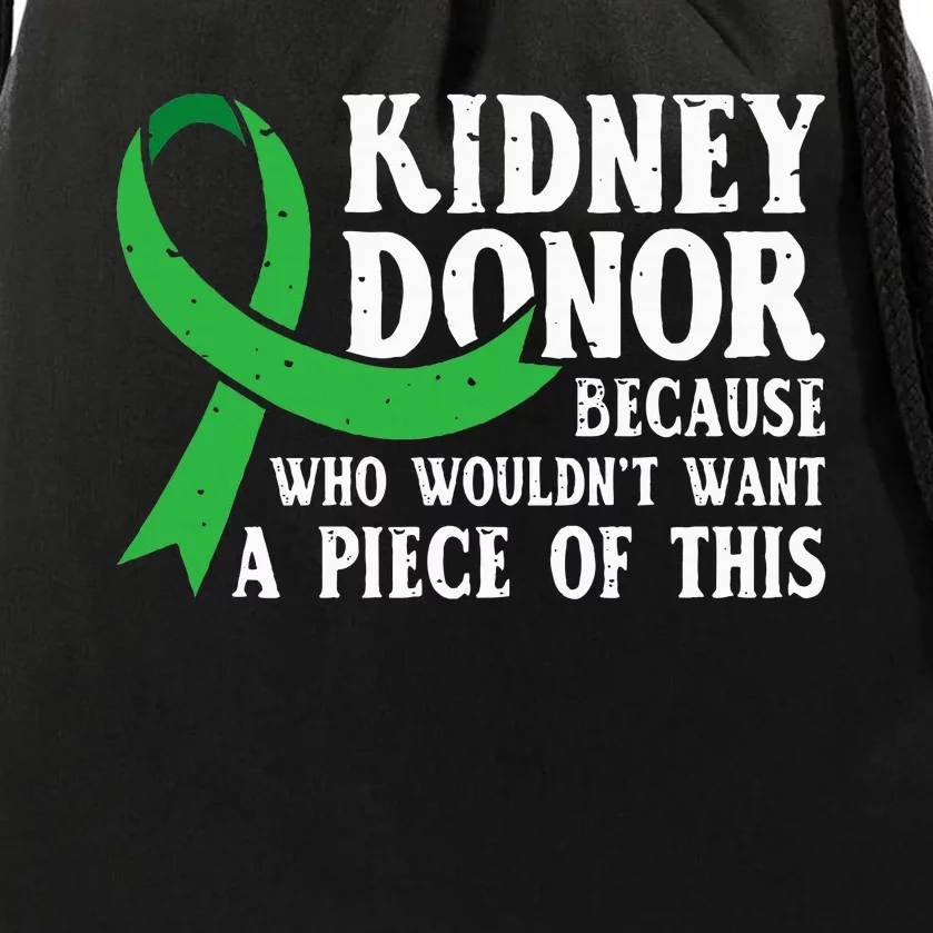 Proud Kidney Donor Organ Transplant Drawstring Bag