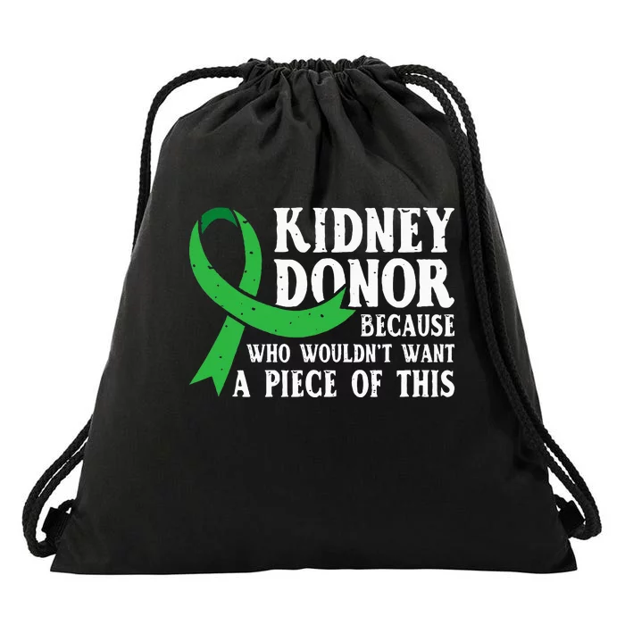 Proud Kidney Donor Organ Transplant Drawstring Bag