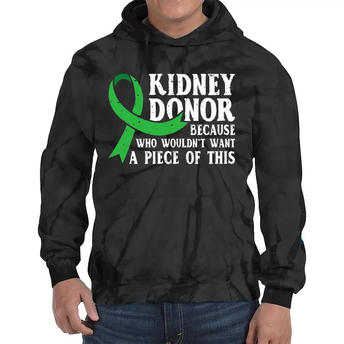 Proud Kidney Donor Organ Transplant Tie Dye Hoodie