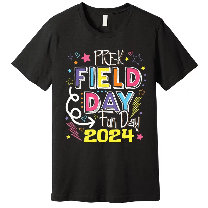 Pre K Field Day Fun Day 2024 Field Day Premium T-Shirt