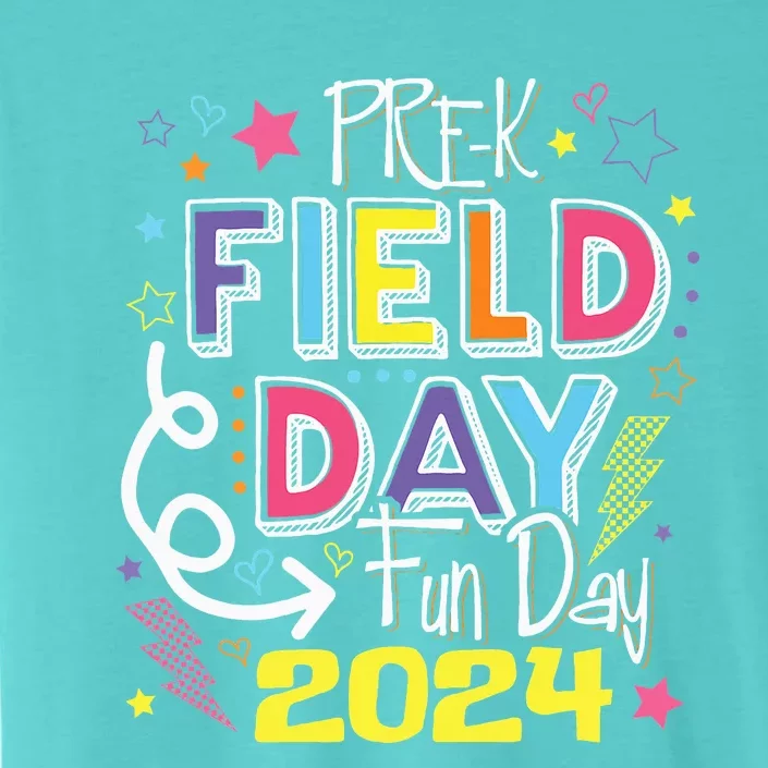 Pre K Field Day Fun Day 2024 Field Day ChromaSoft Performance T-Shirt