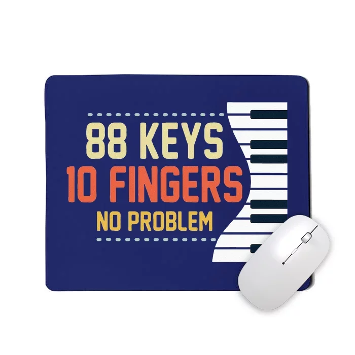 Piano Keys Funny Musician Music 88 Keys Gift Mousepad