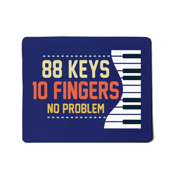 Piano Keys Funny Musician Music 88 Keys Gift Mousepad