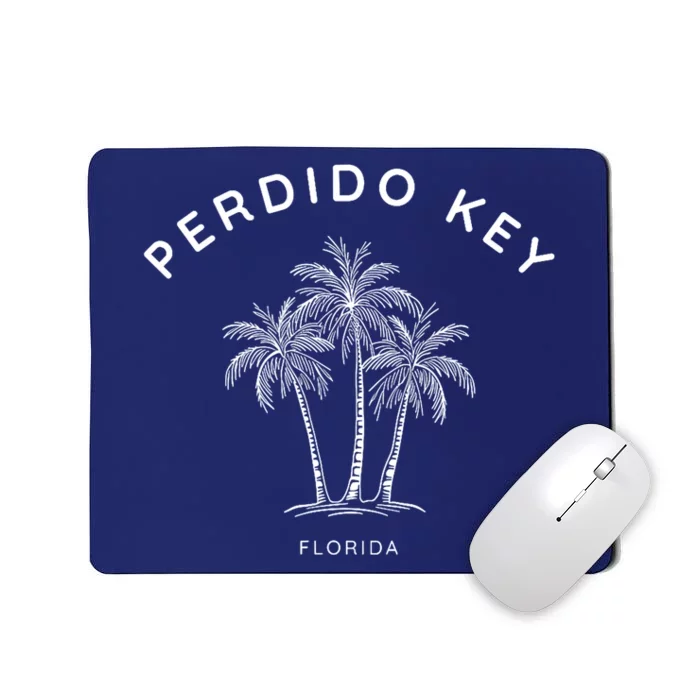 Perdido Key Fl Vintage Florida Holiday Souvenir Mousepad