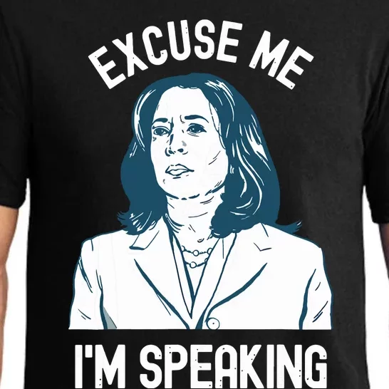 President Kamala Harris Excuse Me Im Speaking Pajama Set