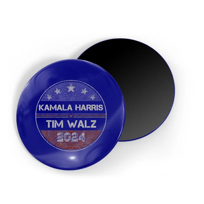 Patriotic Kamala Harris Tim Walz 2024 For President Magnet