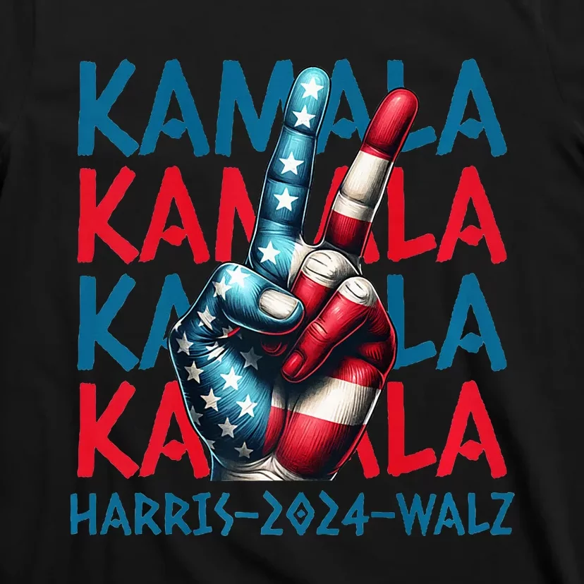 Peace Kamala Harris Tim Walz T-Shirt