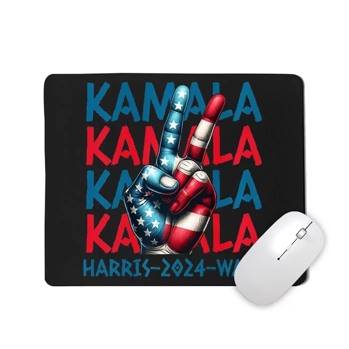 Peace Kamala Harris Tim Walz Mousepad