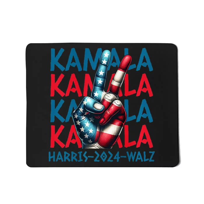 Peace Kamala Harris Tim Walz Mousepad