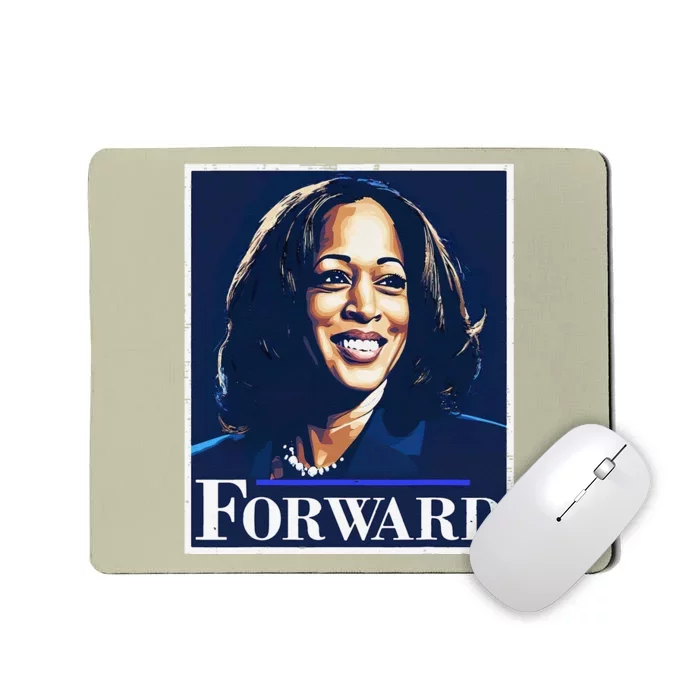 President Kamala Harris Forward Presidential Election 2024 Mousepad