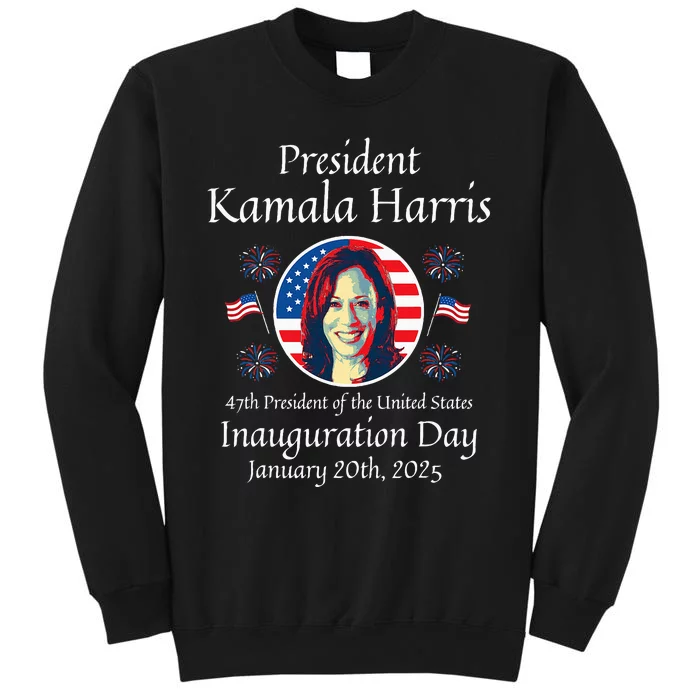 President Kamala Harris Inauguration 2025 Tall Sweatshirt