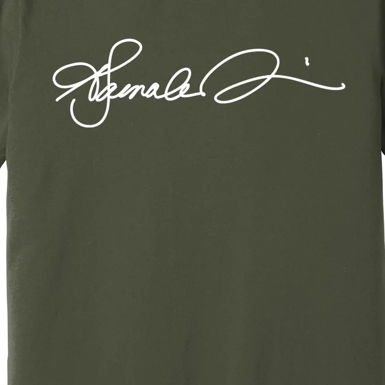 President Kamala Harris Signature Premium T-Shirt