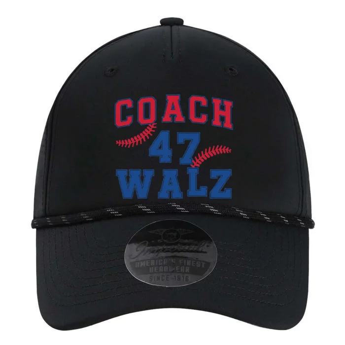 President Kamala Harris Funny Baseball Style Coach 47 Walz Performance The Dyno Cap