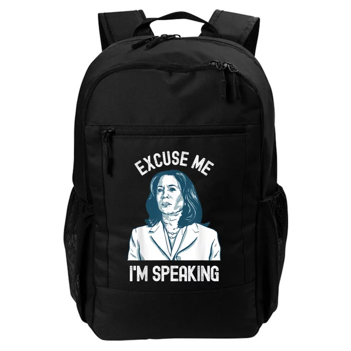 President Kamala Harris Excuse Me IM Speaking Daily Commute Backpack