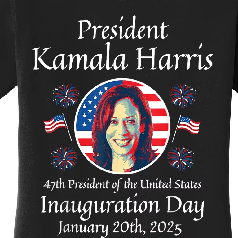 President Kamala Harris Inauguration 2025 Memorabilia Women's T-Shirt