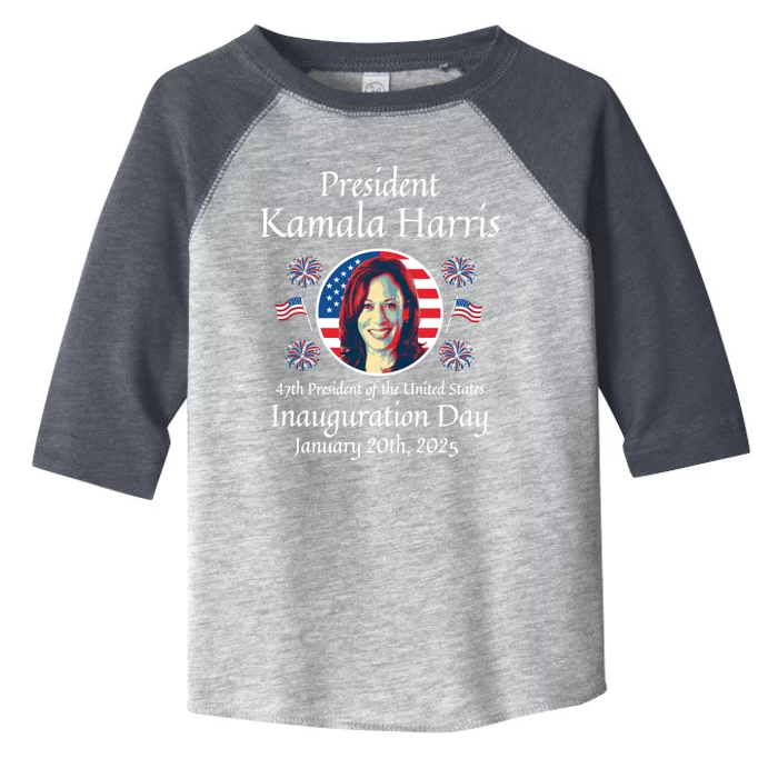 President Kamala Harris Inauguration 2025 Memorabilia Cool Gift Toddler Fine Jersey T-Shirt