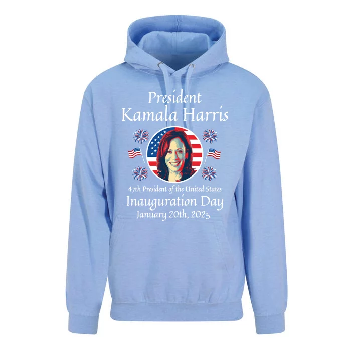 President Kamala Harris Inauguration 2025 Memorabilia Cool Gift Unisex Surf Hoodie