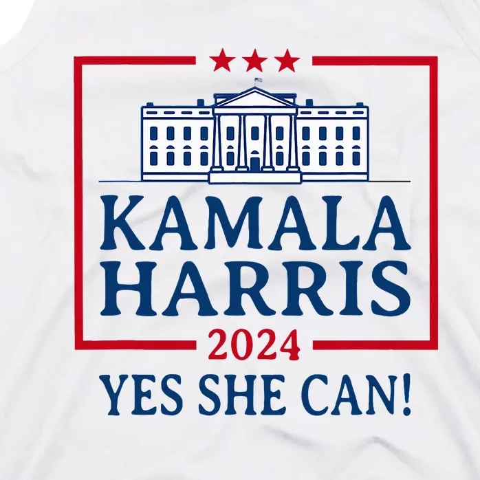 Pro Kamala Harris Yes She Can Kamala Harris 2024 President Tank Top