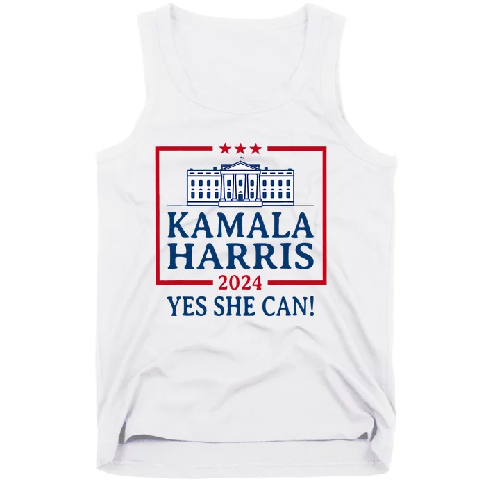 Pro Kamala Harris Yes She Can Kamala Harris 2024 President Tank Top