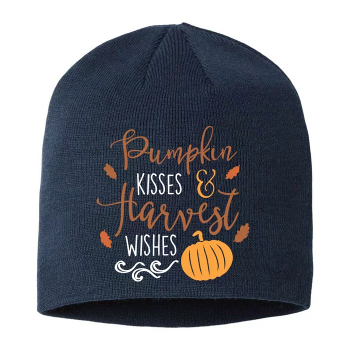 Pumpkin Kisses Harvest Wishes 8 1/2in Sustainable Knit Beanie