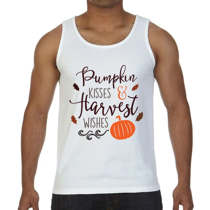 Pumpkin Kisses Harvest Wishes Comfort Colors® Tank Top