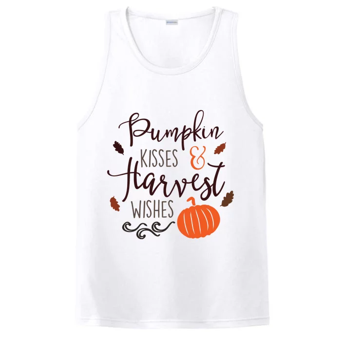 Pumpkin Kisses Harvest Wishes Performance Tank