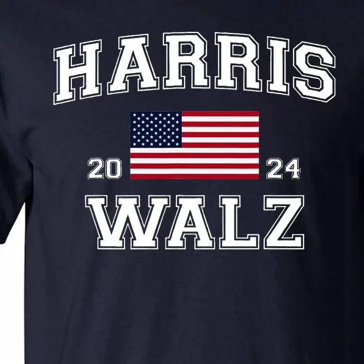 President Kamala Harris Tim Walz 2024 Election Vote Tall T-Shirt