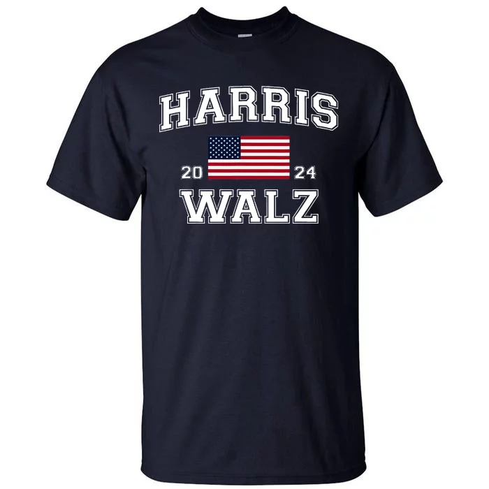 President Kamala Harris Tim Walz 2024 Election Vote Tall T-Shirt