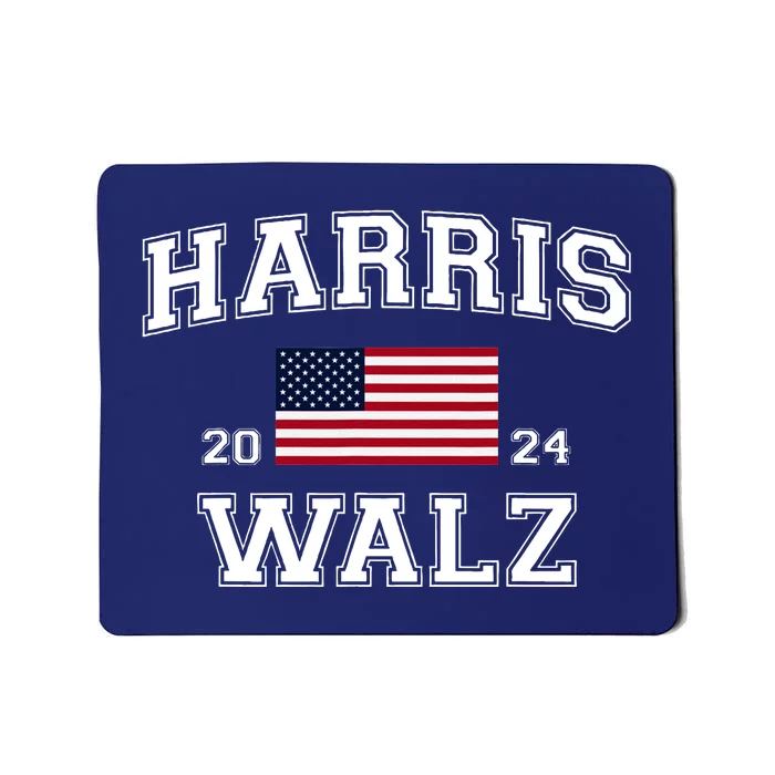 President Kamala Harris Tim Walz 2024 Election Vote Mousepad