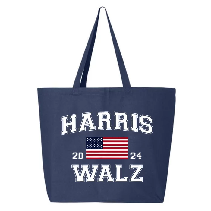 President Kamala Harris Tim Walz 2024 Election Vote 25L Jumbo Tote