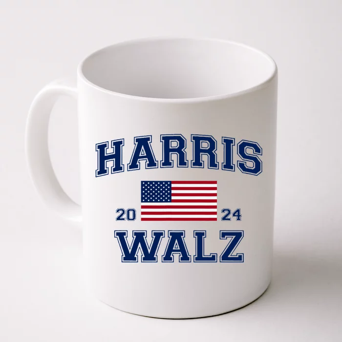 President Kamala Harris Tim Walz 2024 Election Vote Front & Back Coffee Mug