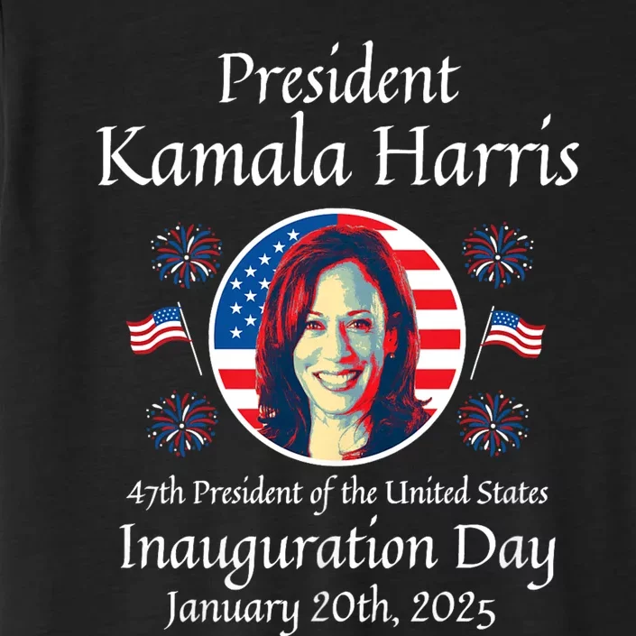 President Kamala Harris Inauguration 2025 Memorabilia ChromaSoft Performance T-Shirt