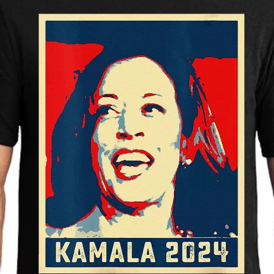 Poster Kamala Harris For President 2024 Madam Vice President Pajama Set