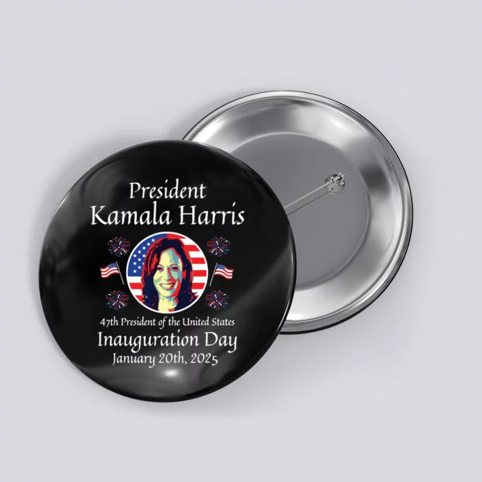 President Kamala Harris Inauguration 2025 Memorabilia Button